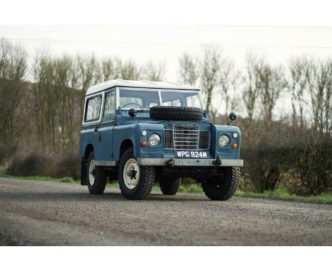 Registration – WPG 924MChassis No. – 90109419AM.O.T. – ExemptOdometer – 20,000‘WPG 924M’ is a fine exemplar of the ultimate i