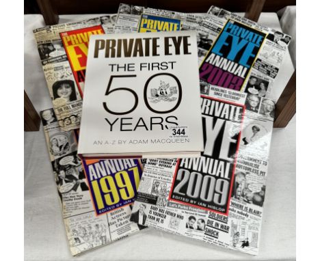 5 Private Eye annuals and the first 50 years