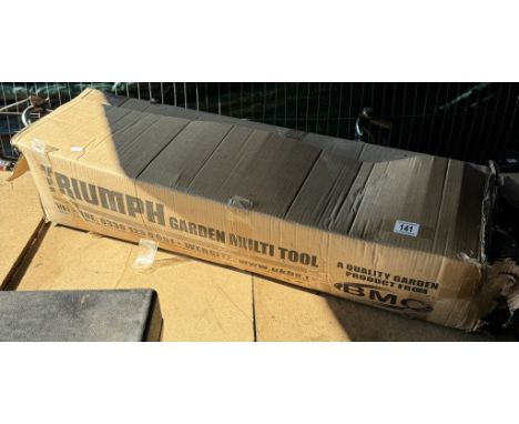 A Triumph garden multi tool (boxed) including saw &amp; cutter etc.