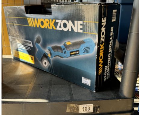 A Workzone 310 watt sanding roller ideal for wood, metal &amp; plastic