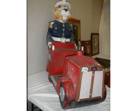 A fair ground fire engine, COLLECT ONLY.Width 37cm, Length 98cm, Height 99cm