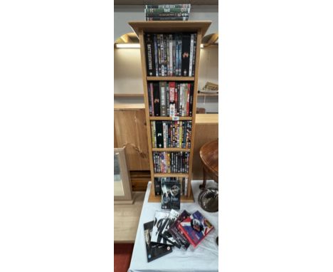 A good lot of DVDâ€™s including Harry Potter, 007 etc