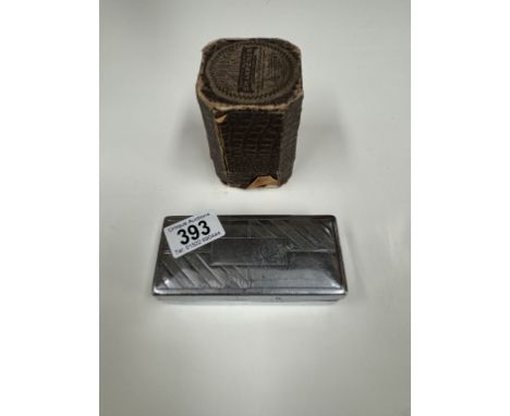 A vintage Wilkinson 7 day razor (Missing Sunday) and a boxed Spiro safety blade sharpener