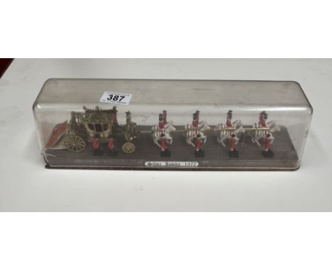 A cased 1977 silver jubilee state coach