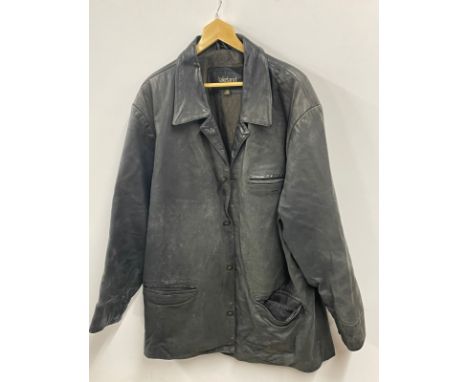 A vintage Lakeland leather jacket, size 50.