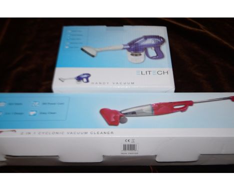 2 Light weight vacuums