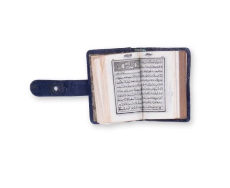 [ca. 1920] | FULL ITEM TITLE: [Miniature Koran] | PUBLISHER: [Vimperk, Hans Steinbrener] | NOTE: original decorated full leat