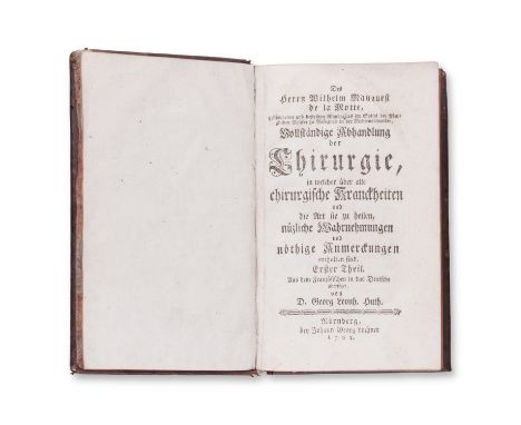 1762 | FULL ITEM TITLE: Des Herrn Wilhelm Mauquest de la Motte, geschwornen und bestellten Wundarztes im Spital der Koniglich