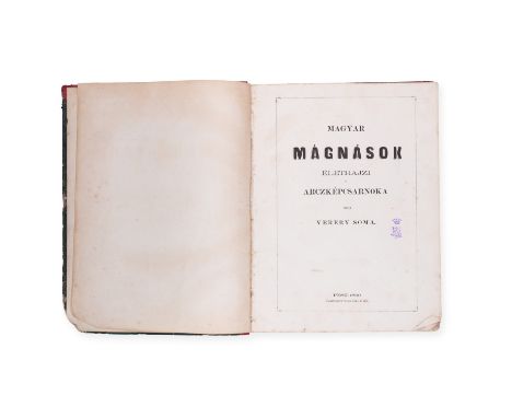 1860-1864 | FULL ITEM TITLE: Magyar magnasok eletrajzi s arczkepcsarnoka | PUBLISHER: Pest, Wodianer F. | NOTE: illustration 