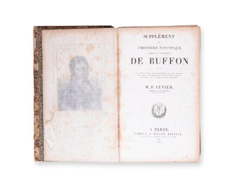1831 | FULL ITEM TITLE: Supplement a l'Historie naturelle. Generale et particuliere. Tome I. Mammiferes | PUBLISHER: Paris, C