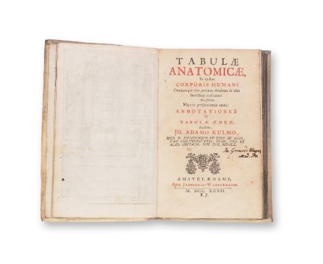 1732 | FULL ITEM TITLE: Tabulae Anatomicae. In quibus Corporis Humani. Omniumque ejus partium structura & usus Brevisasime ex