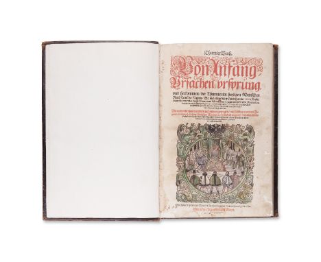 1566 | FULL ITEM TITLE: Thurnier Buch. Von Anfang, Ursachen, ursprung, und herkommen, der Thurnier im heyligen Romischen Reic