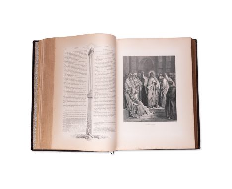 1892 | FULL ITEM TITLE: Pismo Svate. Vydani dle Vulgaty. Illustroval Gustav Dore. Sloupcove ornamenty od H. Giacomelliho. Dil