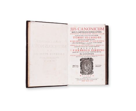 1675 | FULL ITEM TITLE: Jus Canonicum. Nova Methodo Explicatum, Omnibus Capitulis Titulorum promiscue, &amp; confuse positis,