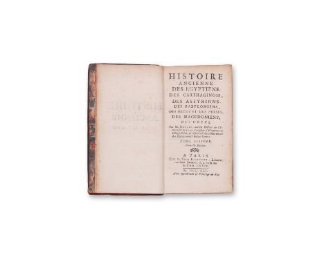 1741 | FULL ITEM TITLE: Histoire ancienne des Egyptiens, des Carthaginois, des Assyriens, des Babyloniens, des Medes et des P