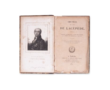 1830 | FULL ITEM TITLE: Oeuvres du comte de La Cepede: comprenant l'histoire naturelle des quadrupedes ovipares, des serpents