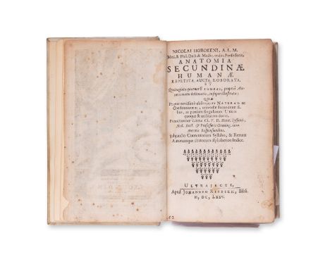 1675 | FULL ITEM TITLE: Anatomia secundinae humanae repetita, aucta, roborata, et quadraginta quatuor figuris, propria Autori