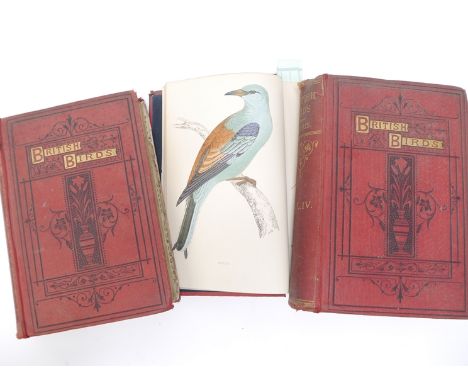 Rev. F.O. Morris: 'A History of British Birds', London, Groombridge, [nd], circa 1880, 8 volumes, 358 hand coloured plates as