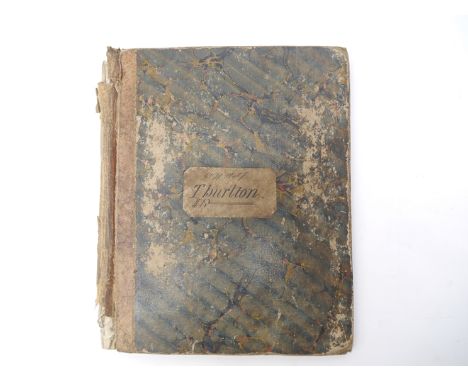 Animal Medicine, Veterinary Remedies - A circa early 19th Century book of manuscript veterinary recipes, 51 pages of manuscri