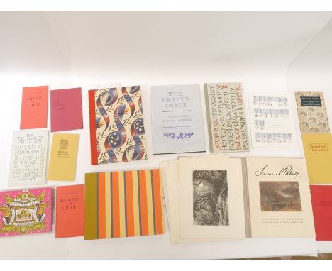 A collection of illustrated and literature books, including 'Tone, texture, light and shade - A Barnett Freedman Picture Albu