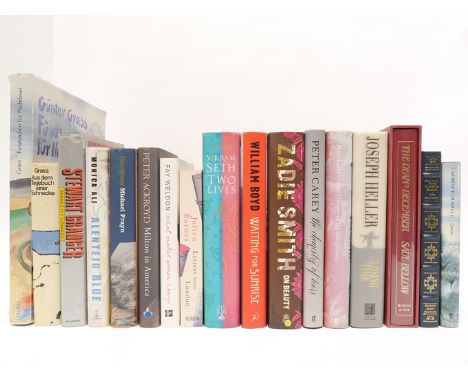 Modern first editions etc., modern fiction, a collection of 31 assorted titles, all signed, including Lawrence Durrell: 'Quin