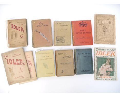 Jerome K Jerome (edited): 'The Idler An Illustrated Monthly Magazine', collection of assorted bound volumes and monthly parts