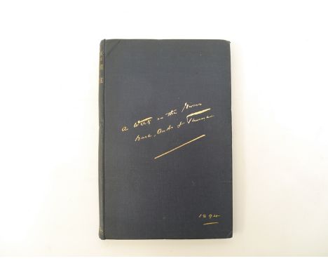 [Charles Coleman Laing] : A Week on The Bure, Ant, and Thurne', 1895 “privately printed”, limited edition (this copy numbered