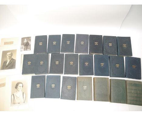 Diaries of Ethel V. Litchford, late of Hitcham Hall, Suffolk, twenty diaries covering the period 1899-1923 (lacking three dia