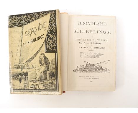 Arthur Henry Patterson, 2 scarce titles: 'Sea-side Scribblings for visitors; or, how to make the most of a holiday jaunt', Lo