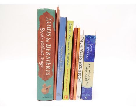 Louis de Bernieres, 8 titles: 'Gunter Weber's Confession', Tartarus Press, 2001, limited edition (56/100), signed, original w
