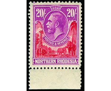 1938-52 ½d green to 20s carmine-red and rose-purple (SG 25/45) u/m, fine, cat £250