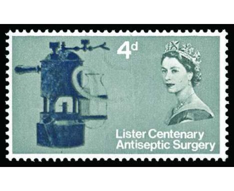 1965 Lister`s Discovery 4d, error 'Brown-red (tube) omitted (SG 667a), u/m, , cat £650