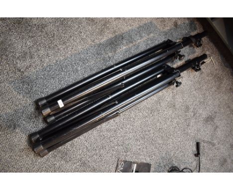 Two speaker stands