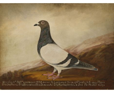 *Edward Henry Windred (1877-1957)BLUE COCK 'BILL';'FORECAST'A pair, inscribed respectively 'Forecast' HURP 25 P.D.H 1697. own