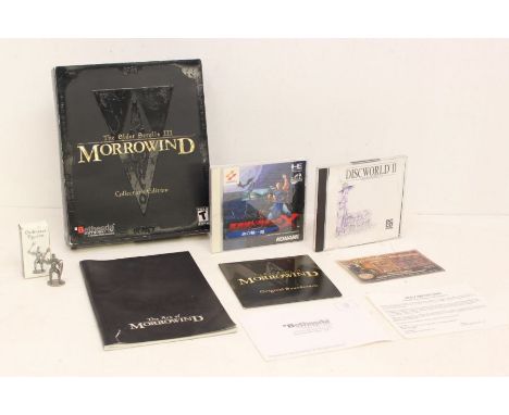 ***AUCTIONEER TO ANNOUNCE THAT THE MORROWIND AND DISCWORLD II GAME HAVE BEEN WITHDRAWN FROM THIS LOT*** Video Games: A collec