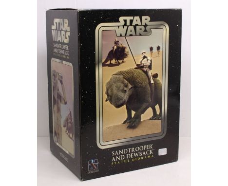 Star Wars: A Star Wars, Sandtrooper and Dewback Statue Diorama, Gentle Giant LTD, 2004, Item No. 5873. Limited Edition 1265 o