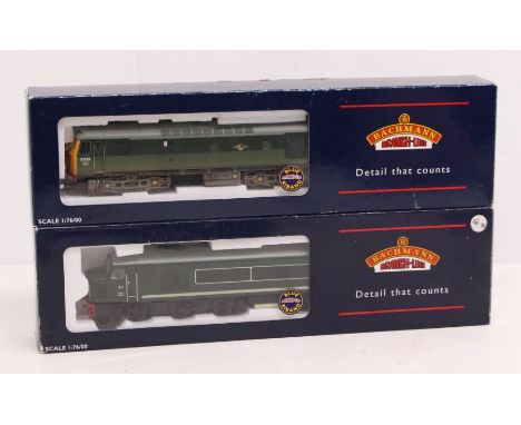 Bachmann: A boxed Bachmann, OO Gauge, Class 44 Diesel D1 'Scafell Pike' BR Green, Reference 32-650. Together with a&nbsp;boxe