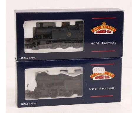 Bachmann: A boxed Bachmann, OO Gauge, BR Black Emblem Weathered, 4573 Tank Locomotive, Reference 32-128. Together with a boxe