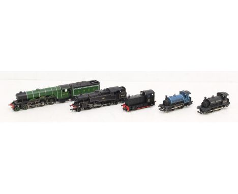 OO Gauge:&nbsp;A collection of five unboxed OO Gauge, locomotives to comprise: Hornby: Flying Scotsman, BR 56038 and CR 270; 