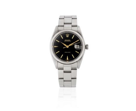 Rolex. A stainless steel manual wind calendar bracelet watchModel: Oysterdate PrecisionReference: 6694Date: Circa 1965Movemen