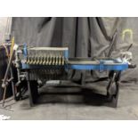 Beckhart Water Treatment Press System: Filter Press, Batch Treatment Tank, Storage Tank, Pumps &