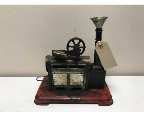 A Mamod steam engine 