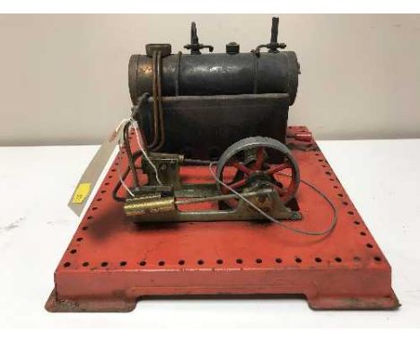 A Mamod steam engine 