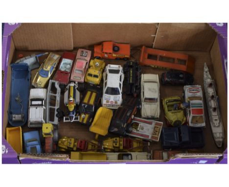 Collection Of Diecast Models, Played Condition To Include Matchbox, Corgi, Dinky etc