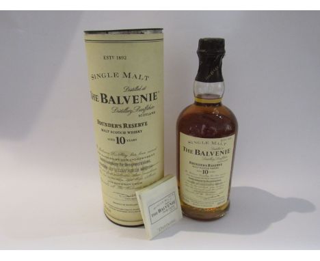 The Balvenie Founders Reserve 10 years Old Malt Scotch Whisky, 70cl in tube
