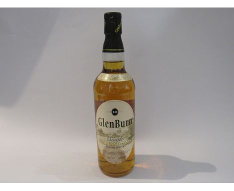 Glenburn 10 year Old Single Highland Malt Scotch Whisky, 70cl