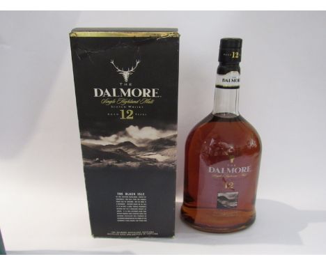 The Dalmore 12 years Old Single Highland Malt Scotch Whisky, 1ltr boxed