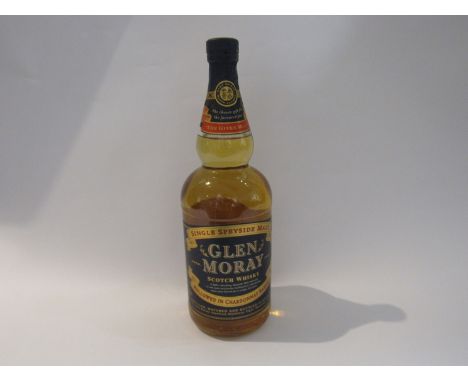 Glen Moray Single Speyside Malt Scotch Whisky, Chardonnay finished, 1ltr