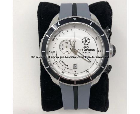 Liverpool FC UEFA Champions League Final official commemorative Bellagio watch presentation for the  2018-19 Champions League