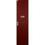 Senior Scout David Woodfine's second locker door from the first-team coacing staff's Changing